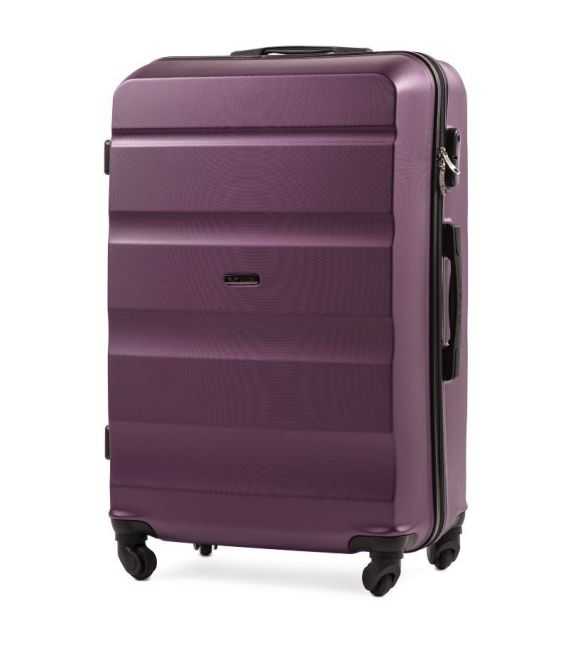 Валіза Wings AT01 велика L т.-фіолетова - картинка, зображення, фото валізи