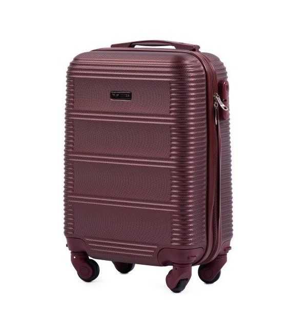 Валіза Wings 203 міні XS бордова - картинка, зображення, фото валізи