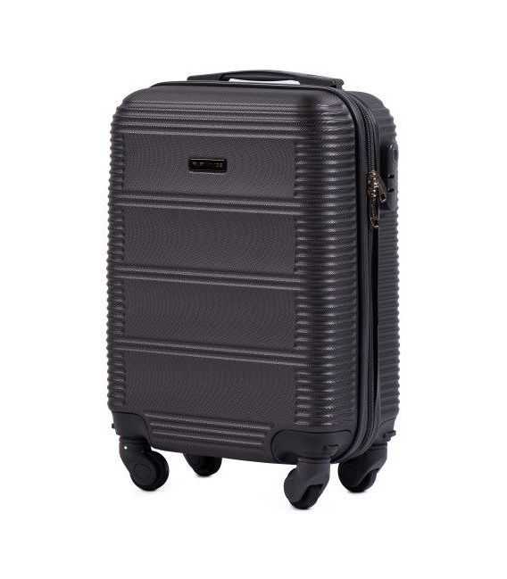 Чемодан Wings 203 Extra Mini графитовый фото, картинка, изображение