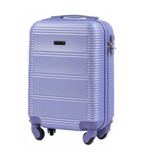 Чемодан Wings 203 Extra Mini светло-фиолетовый фото, картинка, изображение