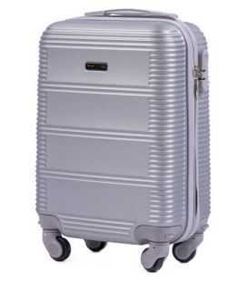 Валіза Wings 203 міні XS срібна - картинка, зображення, фото валізи
