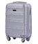 Чемодан Wings 203 мини XS серебристый фото, картинка, изображение