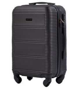 Чемодан Wings 203 маленький S графитовый фото, картинка, изображение