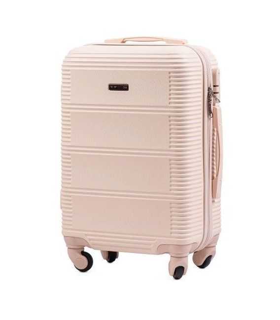 Чемодан Wings 203 Mini молочный фото, картинка, изображение
