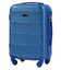 Чемодан Wings 203 маленький S синий фото, картинка, изображение