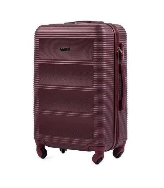 Чемодан Wings 203 средний M бордовый фото, картинка, изображение