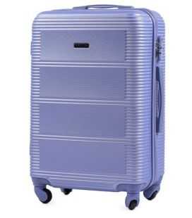 Чемодан Wings 203 средний M светло-фиолетовый фото, картинка, изображение