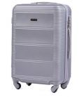 Валіза Wings 203 середня M срібна картинка, зображення, фото