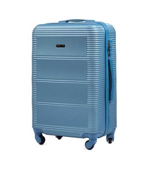 Чемодан Wings 203 средний M небесный фото, картинка, изображение