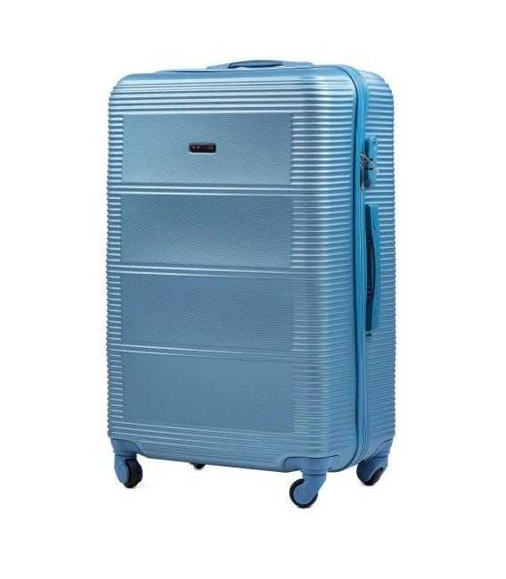 Чемодан Wings 203 большой L небесный фото, картинка, изображение