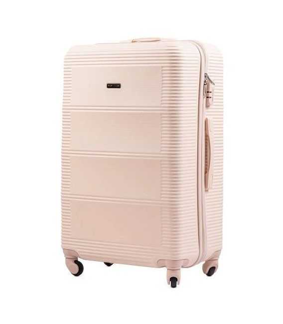 Чемодан Wings 203 Maxi молочный фото, картинка, изображение