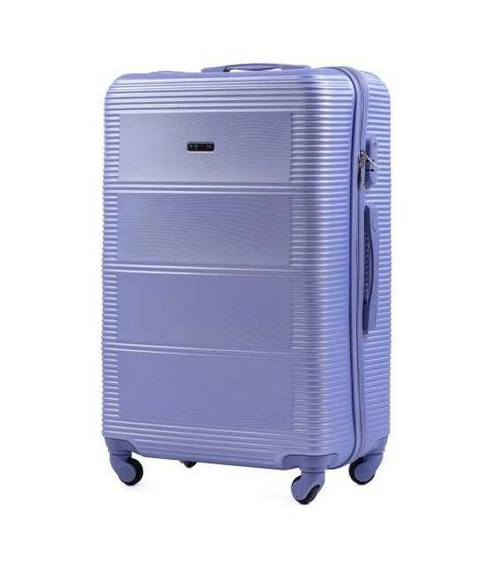 Чемодан Wings 203 Maxi светло-фиолетовый фото, картинка, изображение
