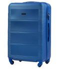 Чемодан Wings 203 большой L синий фото, картинка, изображение