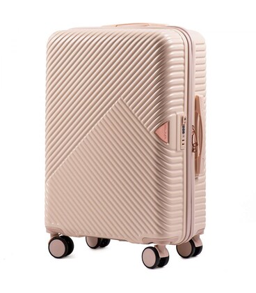 Чемодан Wings Dove WN01 средний M молочный фото, картинка, изображение