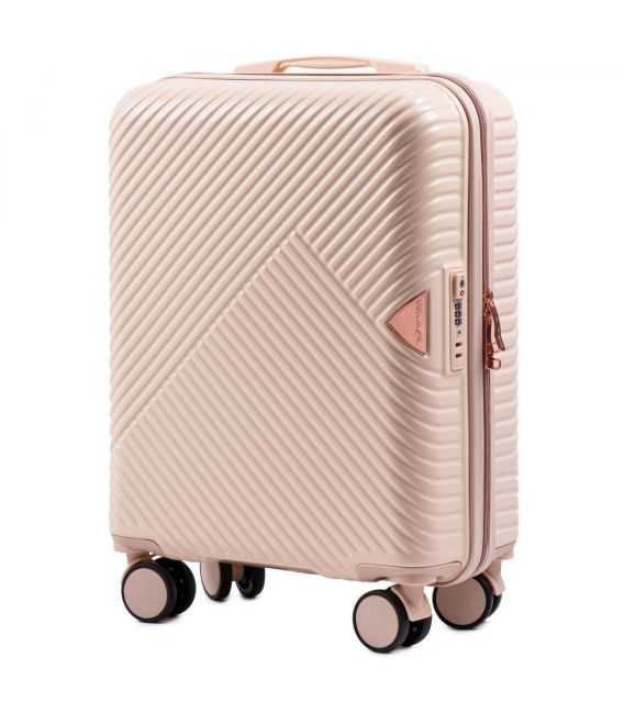 Чемодан Wings Dove WN01 маленький S молочный фото, картинка, изображение