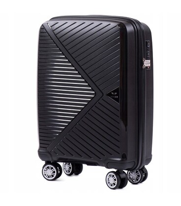 Валіза Wings PP06 маленька S чорна картинка, зображення, фото