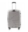 Валіза Wings PP06 середня M срібна - картинка, зображення, фото валізи