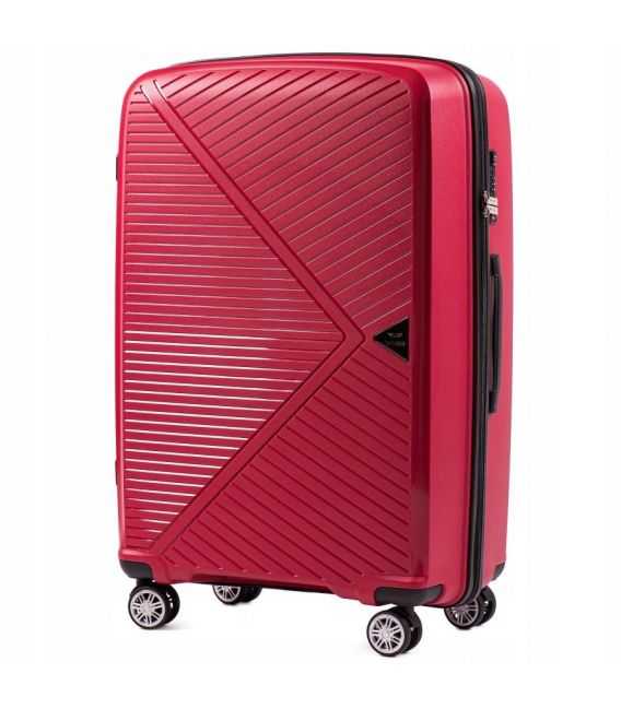 Чемодан Wings PP06 средний M красный фото, картинка, изображение