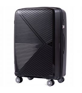 Чемодан Wings PP06 Midi черный фото, картинка, изображение