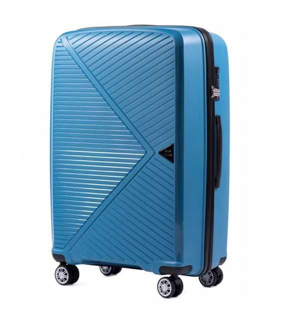 Валіза Wings PP06 велика L голуба - картинка, зображення, фото валізи