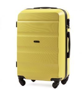Чемодан Wings AT01 Midi желтый фото, картинка, изображение