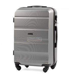 Валіза Wings AT01 середня M срібна