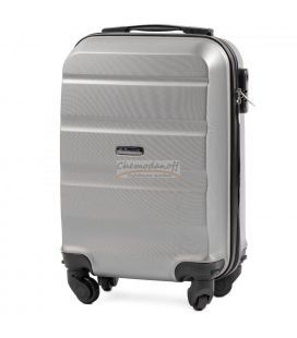 Чемодан Wings AT01 мини XS серебристый фото, картинка, изображение