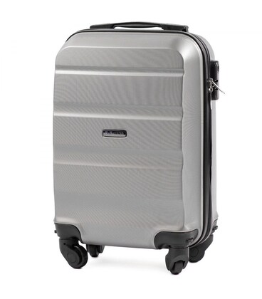 Чемодан Wings AT01 мини XS серебристый фото, картинка, изображение
