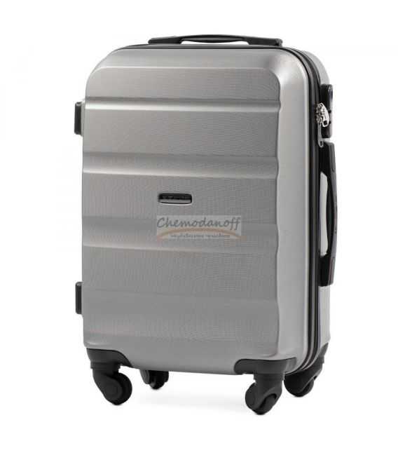 Чемодан Wings AT01 Mini серебристый фото, картинка, изображение