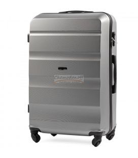 Валіза Wings AT01 велика L срібна - картинка, зображення, фото валізи