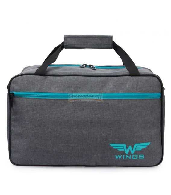Сумка дорожная Wings TB01 серая фото, картинка, изображение
