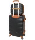 Комплект валіз і кейс Bonro Next середній чорний картинка, зображення, фото