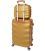 Комплект валіз і кейс Bonro Next середній золотий картинка, зображення, фото