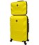 Комплект валіз і кейс Bonro 2019 середній жовтий - картинка, зображення, фото валізи