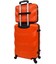 Комплект чемодан и кейс Bonro 2019 средний оранжевый фото, картинка, изображение