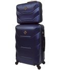 Комплект чемодан и кейс Bonro 2019 средний синий картинка, изображение, фото