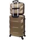 Комплект чемодан и кейс Bonro 2019 средний шампань картинка, изображение, фото
