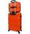 Комплект чемодан и кейс Bonro 2019 маленький оранжевый картинка, изображение, фото