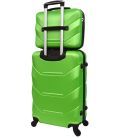Комплект чемодан и кейс Bonro 2019 маленький салатовый картинка, изображение, фото