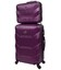 Комплект валіз і кейс Bonro 2019 маленький бузковий - картинка, зображення, фото валізи