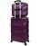 Комплект чемодан и кейс Bonro 2019 большой фиолетовый картинка, изображение, фото