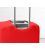 Чехол на чемодан из дайвинга Coverbag красный Extra Mini картинка, изображение, фото