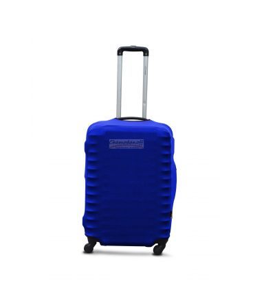 Чехол на чемодан из дайвинга Coverbag электрик Maxi картинка, изображение, фото