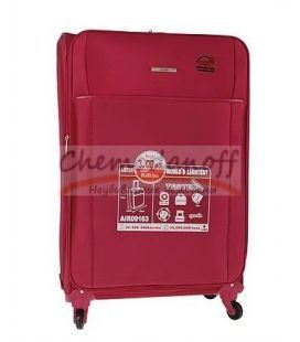 Валіза Airtex 9163 середня M червона - картинка, зображення, фото валізи