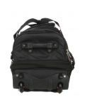 Дорожная сумка на колесах Airtex 610 Mini черная картинка, изображение, фото
