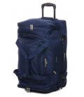 Дорожня сумка на колесах Airtex 610 середня M синя картинка, зображення, фото