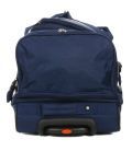 Дорожня сумка на колесах Airtex 610 Midi синя картинка, зображення, фото