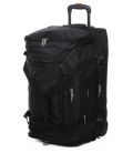 Дорожня сумка на колесах Airtex 610 середня M чорна картинка, зображення, фото
