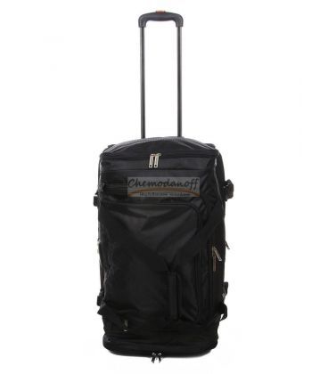 Дорожня сумка на колесах Airtex 610 Midi чорна картинка, зображення, фото