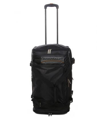 Дорожня сумка на колесах Airtex 610 Midi чорна картинка, зображення, фото